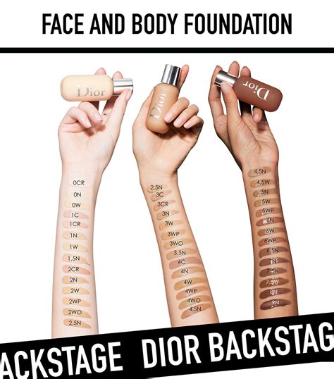 dior backstage face foundation.